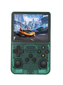 R36S Open Source Retro Classic Handheld Game Console, 3.5" High Definition IPS Screen, Linux System, 64GB Built-In Memory, 16000+ Games, Supports Multiple Emulators, Portable Handheld Game Player - Multicolor - View 11