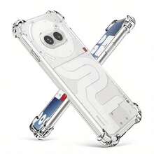 Transparent Shock-Proof Phone Case Compatible With Nothing Phone (3a) Pro Series And 10/10Pro/10Pro XL Series Transparent Phone Cases. Phone Case, Phone Protective Cover, Phone Shell, Phone Sleeve, Shock-Proof Phone Case, Minimalist Phone Case - Transparent-air Cushion - View 2