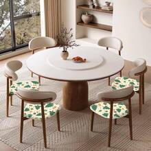 1/4/6/40 buc Brad de Crăciun verde cu globuri galbene ornamentale; Cutii de cadou colorate cu hârtie de împachetat și panglici; Bomboane și bastoane de acadea imprimate; Husă de scaun detașabilă și elastică din fibră de lapte, huse pătrate pentru scaune pentru sufragerie, bucătărie, restaurant, scaune de hotel, husă moale pentru pernă.