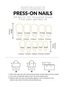 24 peças/Conjunto de Unhas Postiças com Formato de Amêndoa para Halloween, com Abóbora Brilhante 3D em Gel Gelatinoso e Lixa de Unhas, Adequado para Meninas e Mulheres para Uso Diário, Festival e Festa