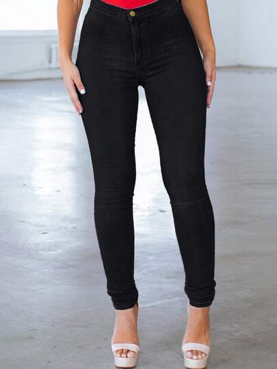 Women's Skinny Jeans - Stretch Denim Pants With Front Pockets, SexyJean For Women, Comfortable Figure Everyday & Date Night ﻿