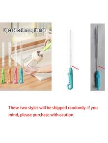 Effiziente Reinigungsbürste mit Strohborsten und kreativem Seepferdchen-Griff - wiederverwendbares Küchenhelfer, kleine lange Bürsten, perfekt zum Reinigen von Glas, Silikon, Metallstrohhalmen, Reinigungswerkzeuge sind für den Haushalt unerlässlich, Reinigungsbürste mit langem Griff, perfekt für die tägliche Reinigung zuhause, zum Reinigen von Gläsern und Strohhalmen in Schule, Zuhause, Küche, für Partys