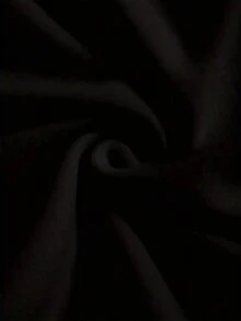 Don't Touch Me Graphic Print Hoodie - Women's Casual Long Sleeve Jumping Sweatshirt With Street Style, Fashionable Hood And Spacious  Pocket, Soft And Comfortable Polyester Sportswear For Fall Winter - màu đen - Xem 5