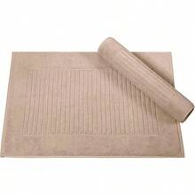 Toallas turcas clásicas CTT Lujosas toallas% algodón turco, paquete de 6, altamente absorbentes y de secado rápido, paños de lavado para hotel, spa y gimnasio, 13 x 13 pulgadas (beige almendra) - Beis - Ver 12