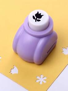 8PCS/1pc, Cute Heart-Shaped Paper Punch For DIY Handmade Art And Crafts - Multicolor - View 11