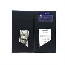 1/2/3/4/5 Pcs Professional 25.5cm Gold "Thank You" Guest Check Presenter, PATIKIL Restaurant Bill Holder, Gold "Thank You" Guest Check Presenter, Server Guest Check Pad, Ideal For Restaurants And Cafes