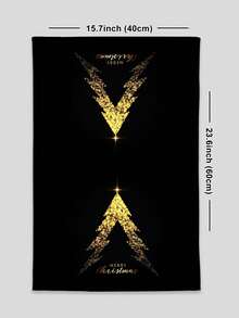 2 pièces Serviettes à main super douces de la série de Noël, en polyester ultra doux, chiffons à vaisselle tissés, lavage à la main uniquement, décoration de style ferme moderne, cadeaux pour le voisinage, fournitures de nettoyage, torchons de cuisine