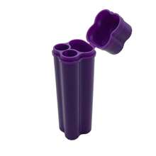 Étui à cigarettes de haute qualité en matériau PP avec couvercle rabattable, double compartiment avec rangement pour briquet, boîte de rangement pratique pour cigares