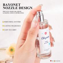 EBYVEN 35ml/1.2FL.OZ. Perfume For Women|Multicolored Floral Series|Milky Scent Perfume Floral And Fruity Bloosm Perfume Fresh And Floral Fragrance Lasting Fragrance Clean, Relaxing, Soothing Gentle ,List Take Away The Taste Of Happiness As You First Met Perfume - 藍色 - 查看 5