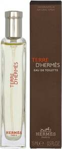 Hermès Terre D'hermes 男士淡香水 EDT 香水 旅行必备 0.16 盎司/5 毫升 无酒精 优雅奢华 永恒经典 精致 男友丈夫父亲兄弟生日毕业派对旅行露营户外学校校园旅行节日周年纪念秋季万圣节秋季造型爱马仕男式庄严奢华简约奢华 - 美東時間 - 查看 5