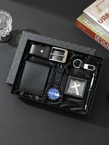 Men's Gift Set, Holiday Gift Box For Friends, Family, Business Clients, Premium Watch, Sunglasses, Creative Gift Box, Suitable For Valentine's Day, Father's Day, Teacher's Day, Back To School, Graduation, New Year, Gifts For Loved Ones