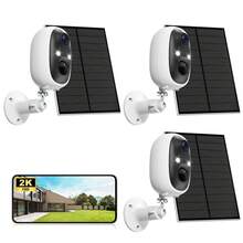 2K Solar Camera Outdoor Wireless, 2.4GWiFi Cameras For Home Security With Solar Panel, 5200mAh Battery, Spotlight Color Night Vision, AI Motion Detection, Siren Alarm, 2-Way Talk, IP66, Cloud/SD Storage EasyInstallation For Home/Garage/Commercial - With Solar Panel - View 13