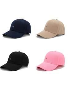 1 pièce Casquette de baseball minimaliste unisexe à imprimé vague, chapeau respirant pour le cyclisme et la randonnée en extérieur, bandeau réglable avec protection solaire, streetwear casual, convient pour le printemps, l'été, l'automne et l'hiver