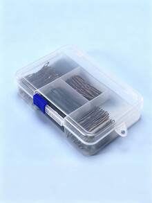 1pc Multi-Layer Hair Clip And Jewelry Storage Box For Travel (Box Only, No Contents) ,Jewellery Box,Pouch,Makeup Brush Holder,Brush Holder,Perfume Organiser,Pouch Bag,Gifts For Women,Christmas Gifts,Gift Ideas For Women