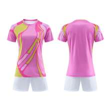 2pcs Personalized Women's Athletic Soccer Jersey-Customized Club Name,Number And Photo Print Tank Top+Shorts Sports Set &Casual Wear Spring/Summer