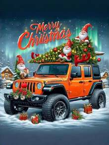 1Pc Christmas Car Reindeer Antlers Christmas Decoration, Red Nose Antlers Car Kit, Reindeer Christmas Car Decoration, Decorative Exterior Universal Car Accessories, Christmas Fun Gift