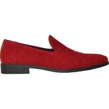 Men Dress Shoe Vallo-3 King-5 Loafer Slip-On Formal Prom Wedding Ortholite Insole Medium And Wide Width-20256688 - Red - View 4