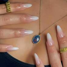 Pink and White Gradient