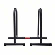 Futchoy Portable Calisthenics Dip Station Single Double Bars Body Equipment Home Office - Black - View 6
