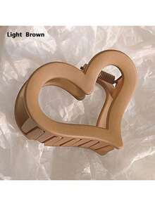 4/1pc Elegant Solid Color Matte Flower Hair Claw Clips, Milk Tea Sweet Freesia Flower Hair Claw,Fashionable Non-Slip Hair Grippers, Hair Claw For The Back Of The Head. Suitable For Women And Daily Wear,Comfortable And Lightweight Elegant Hair Accessories Elegant Hair Clips Winter Hair Clutch