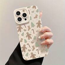 Funda de Teléfono con Patrón Navideño y Ojos de Ángel Escarchados para iPhone 17 aire/16/15/14/13/12/11. Profesional máximo 14/15 más dieciséis E 12/13MINI, X/XR/XSMax, compatible con Samsung Galaxy UN 03/A03core/A04/A04E/A05/A05s/A06/A12/A13/A15/A16/A21s/A24/A25/A32/A34/A35/A54/A55/A81,S10E/S20/S21/S22/S23/S24 FE/Plus/Ultra, F15, M35/M55 Funda para teléfono móvil para Note10/Note10Plus/Note20/Note20Ultra, carcasa suave de TPU, adecuada tanto para hombres como para mujeres, simple y elegante, protección anti-caída. - Blanco antiguo - Ver 7