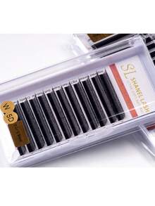 12 Reihen C/D/L Curl 3D W YY 4DW 5DW Wimpern 0,07 Mix Einzellänge 8-15mm Vorbereitete W Fächer Wimpernverlängerungen Natürlich Weich Schwarz W-förmiger Stil Wimpern Künstliche Nerz Einzelwimpern Cluster Natürlich Weich Brasilianische Wimpernverlängerungen Vorbereitete Volumen Fächer Wimpern, Kleeblatt Wimpern