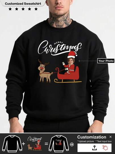 Custom Christmas Sweatshirts, Christmas Characters, Christmas Gifts, Merry Christmas, Creative Christmas Sweatshirts, Perfect As Christmas Gifts For Yourself, Family, And Friends.