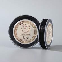 1pc Feather Hair Extension DIY Handmade Elastic Beaded String, Durable And Wear-Resistant Hair Accessory - Multicolor - View 3