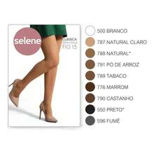 Selene Classic Microfiber Tights 9020.001 Thread 15 - Beige - View 4