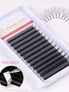 12 Reihen C/D/L Curl 3D W YY 4DW 5DW Wimpern 0,07 Mix Einzellänge 8-15mm Vorbereitete W Fächer Wimpernverlängerungen Natürlich Weich Schwarz W-förmiger Stil Wimpern Künstliche Nerz Einzelwimpern Cluster Natürlich Weich Brasilianische Wimpernverlängerungen Vorbereitete Volumen Fächer Wimpern, Kleeblatt Wimpern