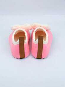 Ultra Soft Slip-On House Slippers - Unisex Wide Fit, Adjustable Strap, Lightweight & Comfortable, Rubber Non-Slip Sole, Suitable For Indoor & Outdoor Wear, Cozy & Warm, Adult House Slippers, Non-Slip Rubber Sole - Super Soft, Lightweight, Warm & Comfortable, Suitable For Indoor & Outdoor - Pink - View 7