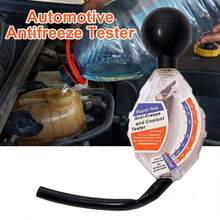 1pc Car Battery Antifreeze Tester, Battery Electrolyte Specific Gravity Meter, Antifreeze Freezing Point Tester