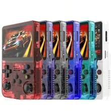 Máy chơi game cầm tay di động, máy chơi game bỏ túi, máy chơi game du lịch với thời lượng pin siêu dài, màn hình IPS HD, hỗ trợ thẻ TF và sạc USB, đa ngôn ngữ, máy chơi game cầm tay kiểu cổ điển, hệ điều hành Linux, pin 3500mAh, màn hình màu HD kép, món quà Valentine hoàn hảo cho game thủ. - Nhiều màu - Xem 3
