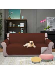 Sofa Slipcovers - Coffee Brown - View 2