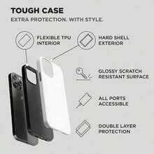 Secret Spot Phone Case - Elegant & Durable, Anti-Drop, Waterproof, Glossy Finish, Artistic Tough Case For IPhone - trắng - Xem 6