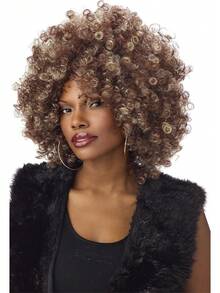 Peluca Fina Foxy Fro - Dark Brown - Ver 1