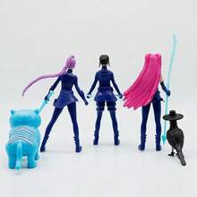 5pcs/Set  Doll Figurine, Desktop Decorative Ornament, Collectible Doll  Igurine Doll Gifts For Fans,Perfect For Car & Desktop Decor,  Figurine Doll For Fans Gift,,Halloween Christmas Birthday Gift