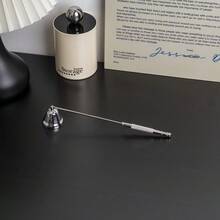 1 dụng cụ dập nến bằng thép không gỉ, phụ kiện nến, bình dập nến có tay cầm, dụng cụ cắt bấc nến, đồ trang trí cho người yêu nến, quà tặng, sử dụng hàng ngày, thích hợp cho Halloween, Giáng sinh, mùa thu, mùa đông, ngày lễ, lễ hội, trang trí phòng, quà tặng - Nhiều màu - Xem 17