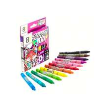 BCT-0039 set 12 crayones redondos colores surtidos vivos - Multicolor - Ver 1