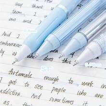 4pcs/Set Ballet Lace Ballpoint Pens, Black Gel Pens, 0.38/0.5 Neutral Pens, Office & School Supplies, Holiday Gifts, Event Prizes