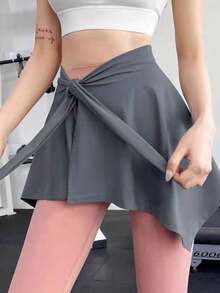 Runway Rest 1件裝 - 女士絲滑速乾防曬可調式運動打底裙，防尷尬防眩光 - 彩色 - 查看 7