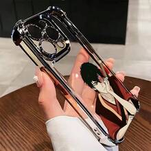Cartoon Cool A-Avatars Phone Compatible With 16, 15, 14, 13, 12, 11 Pro, X, XR, XS, 8, Plus, Featuring A Transparent Soft Back Drop.Christmasfall Phone Casephone 17halloween Accessories - Trộn màu - Xem 6