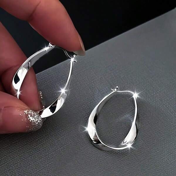 The Unique Mobius Strip Designed Women's Earrings Are The Perfect Gift For Your Girlfriend And Are Suitable For Daily Wear,Christmas, Charm, Earrings, Necklaces And Earrings