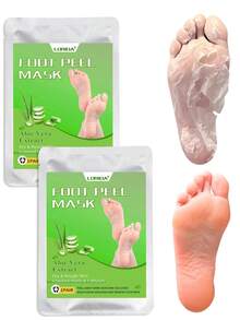 Foot Peeling Mask (6 Pack) Exfoliant For Peeling Off Calluses, Natural Exfoliator For Dry Dead Skin, Callus, Repair Rough Heels Soft Smooth Touch
