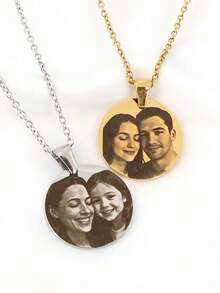 1 chiếc mặt dây chuyền hình tròn khắc chữ chân dung theo yêu cầu | Mặt dây chuyền hình chữ thập bằng thép không gỉ khắc chữ viết tay theo yêu cầu | Mặt dây chuyền hình chữ thập kỷ niệm khắc ảnh | Quà tặng theo yêu cầu | Mặt dây chuyền bạn bè | Mặt dây chuyền thủ công | Mặt dây chuyền tùy chỉnh | Quà tặng kỷ niệm | Quà tặng cá nhân hóa | Quà tặng cho mẹ | Quà tặng cho bạn gái | Mặt dây chuyền tối giản | Quà tặng sinh nhật | Quà tặng đám cưới | Quà tặng kỷ niệm | Mặt dây chuyền khắc ảnh theo yêu cầu, Tình yêu vĩnh cửu, Thời trang mùa xuân 2026 - Khóa hạt dưa hình chữ O - Xem 5