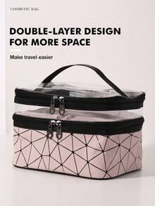 36pcs Makeup Brush Set Includes 20 Soft Long-Handle Flat-Bottom Makeup Brushes, Including Powder Brush, Blush Brush, Contour Brush, Shaping Brush, Foundation Brush, Nose Shadow Brush, Eyeshadow Brush, Eyebrow Brush, Lip Brush, Detail Brush + 1 Travel Double-Layer Makeup Bag + 6 Triangular Sponge Powder Puffs + 6 Liquid Cosmetic Beauty Eggs + 3 Facial Cleansing Sponges. Professional-Grade Makeup Brush Set For A Perfect Makeup Look. - Multicolor - View 6