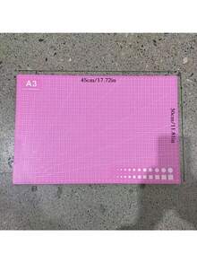 A1/A3 Self-Healing Cutting Mat, Suitable For Crafts And Painting - Durable Non-Slip PP Surface, Easy To Clean Design | Ideal For Kitchen, Sewing, Office, Home Use And Art, Grid Pattern Mat, Large Size Cutting Mat For Sewing, Sewing Cutting Board, Handmade Cutting Mat, Large Sewing Cutting Mat, Small Cutting Mat, Long-Lasting Material, Suitable For Crafters