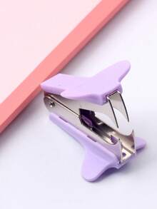 迷你订书钉起钉器和螺丝刀套装，便携实用，轻松取出订书钉，保护您的美甲，适用于办公和学习用品