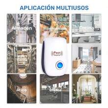 4pack Repelente Ultrasónico de Plagas - Control Efectivo de Plagas en Interiores para Hogar, Cocina, Oficina, Hotel y Almacén - Repelente de Mosquitos y Ratas - Tipo de Enchufe A USA (110-127V) - Ver 5