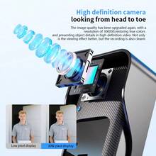 The Intelligent Visual Doorbell Is Equipped With A High Volume Dingdong Machine, An Intelligent APP To Control Two-Way Voice And Video Communication, A 300000 High-Definition Pixel Doorbell Machine With Built-In LED Fill Light For Night Vision Effect, Intelligent Automatic Detection And Capture App Message Push, And Can Be Shared By Multiple People For Device Monitoring. It Is A Remote Home Viewing Tool For Going Out - màu đen - Xem 4